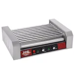Great Northern Popcorn 24-Hot Dog Commercial Indoor Rotisserie Grill, Stainless Steel thumbnail 2