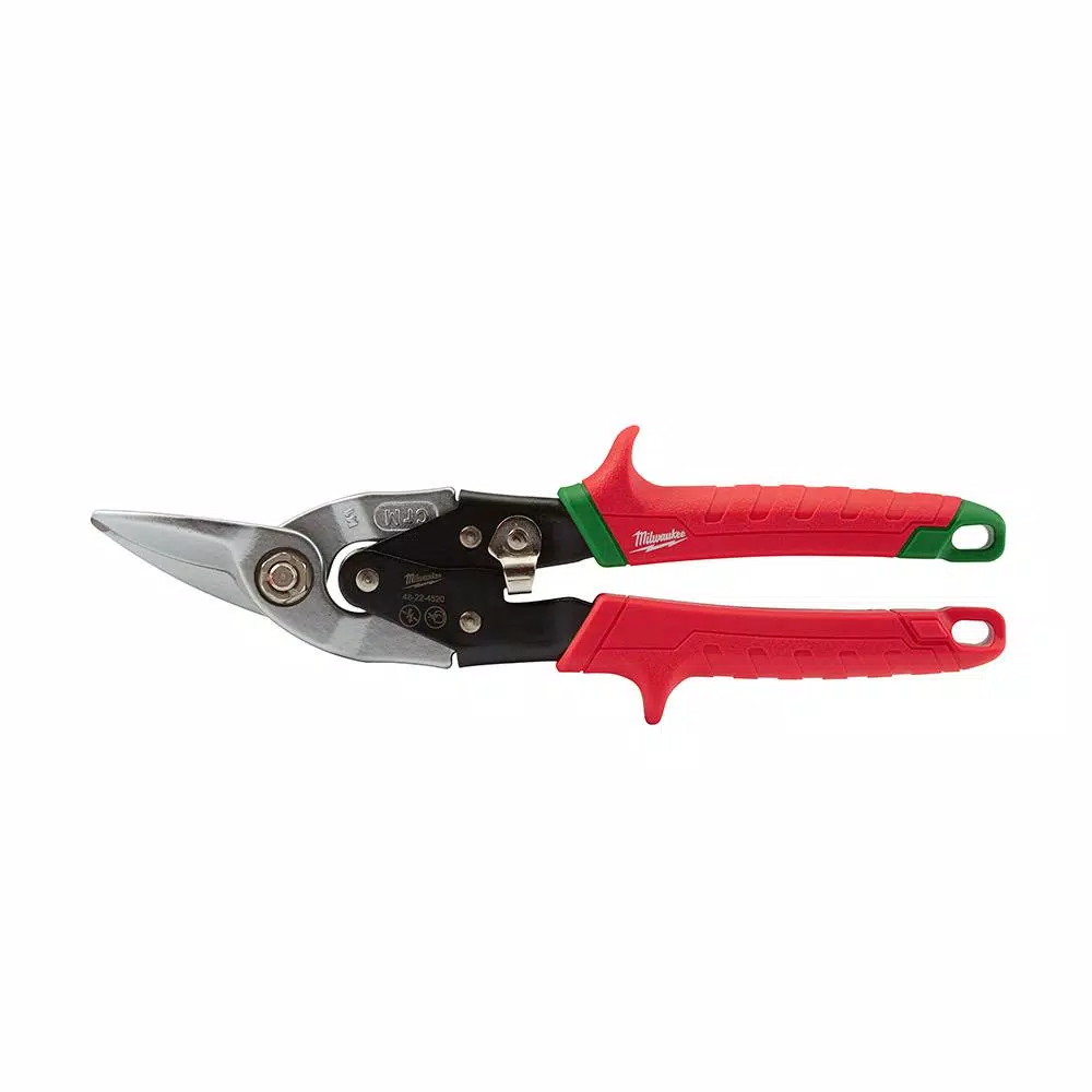 Milwaukee 5-Piece Aviation Snips Set, Forged Steel Blades, Left, Right, Straight & Offset