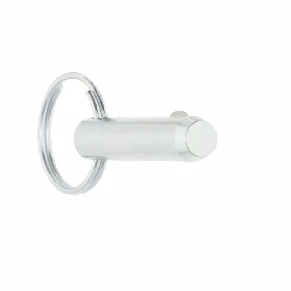 Everbilt Crown Bolt 3/8 in. x 1-1/8 in. Zinc-Plated Steel Cotter Less Hitch Pin
