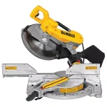 DEWALT 12 in. Double Bevel Compound Miter Saw with Heavy-Duty Work Stand, 15 Amp Corded thumbnail 7