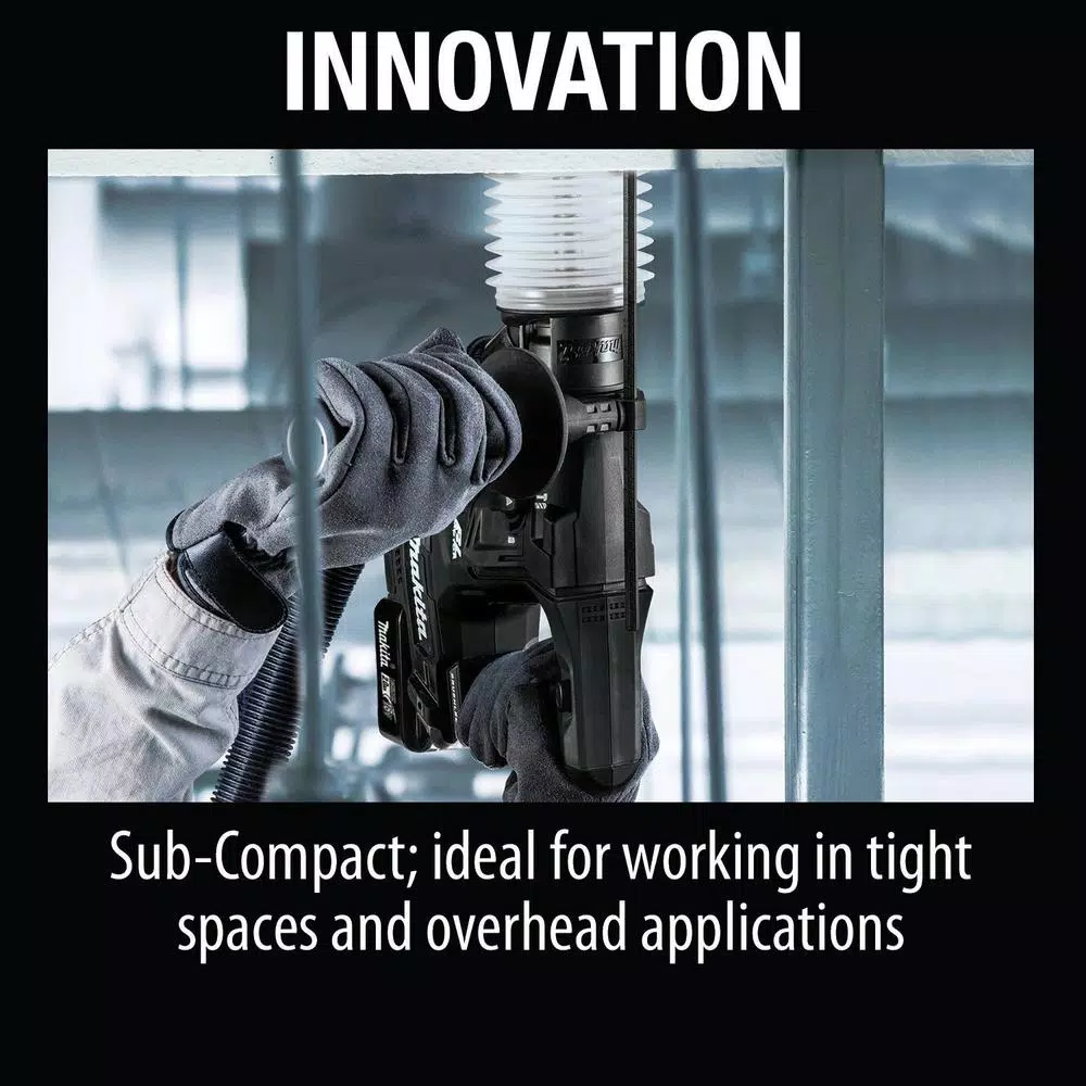 Makita 18V LXT Sub-Compact Brushless SDS-PLUS Rotary Hammer Kit with 2.0 Ah Battery & 65 Pc. Accessory Set