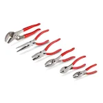 TEKTON 6-Piece Professional Plier Set with High-Leverage Cutting and Versatile Jaws thumbnail 1