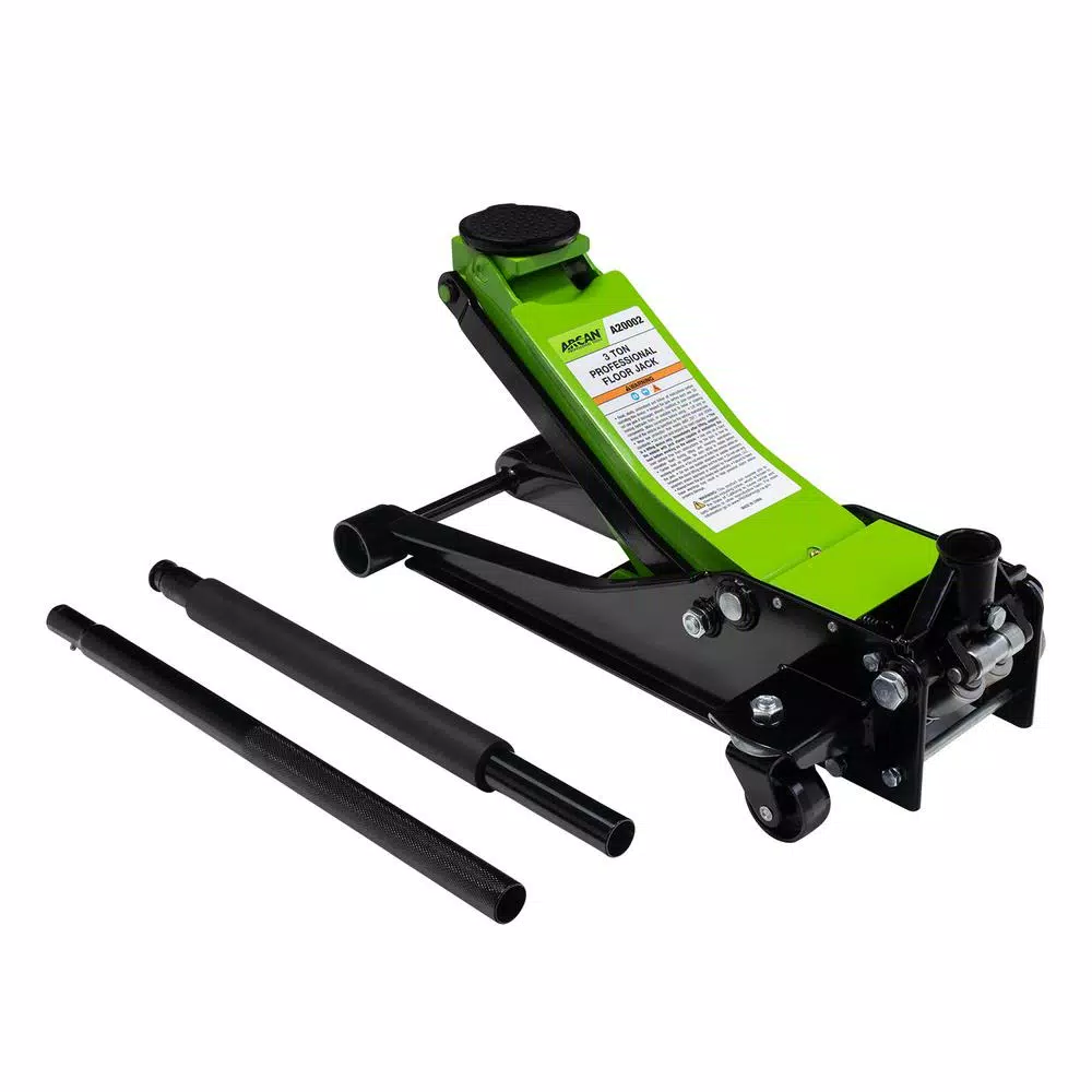 Arcan XL3000A 3-Ton Low Profile Floor Jack, 6000 lb Capacity