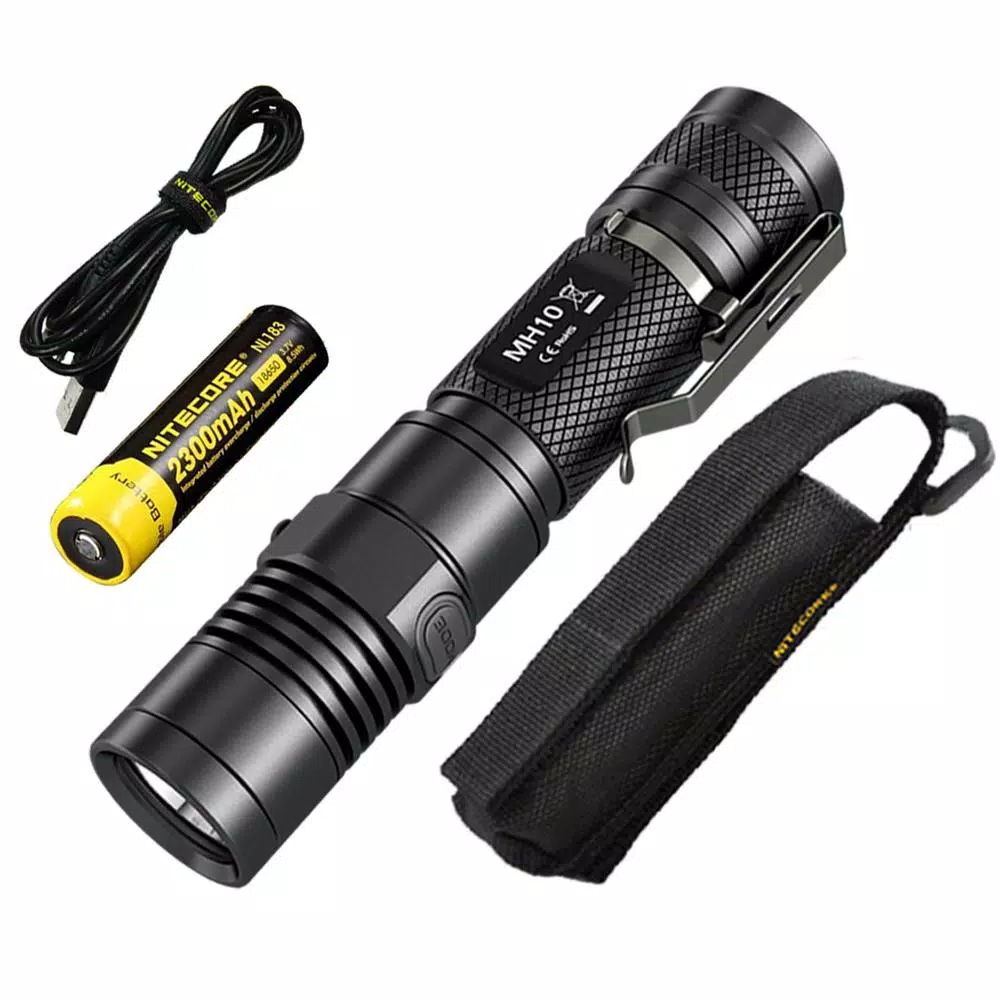 NITECORE MH10 Multitask Hybrid Series 1000 Lumens LED Rechargeable Flashlight