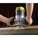 RYOBI 8.5 Amp 1-1/2 Peak HP Fixed Base Corded Router Kit thumbnail 11