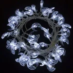 ALEKO 19.5 ft. 50-Light LED White Moon String Lights, Lot of 2 thumbnail 1