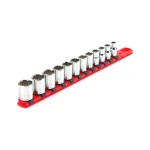 TEKTON 3/8 in. Drive 12-Point Metric Socket Set, 12-Piece thumbnail 1