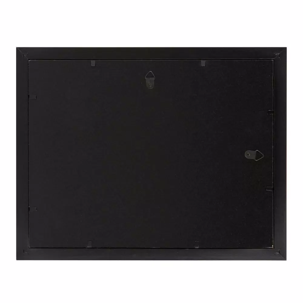 DesignOvation Design Ovation Cornell 8.5 x 11 in. Black Document Picture Frame Set of 4