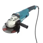 Makita 7 in. Corded Angle Grinder, 15 Amp, 6000 RPM with Grinding Wheel and Side Handle thumbnail 2
