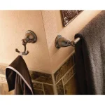 Moen Brantford 18 in. Single Towel Bar, Oil Rubbed Bronze thumbnail 2