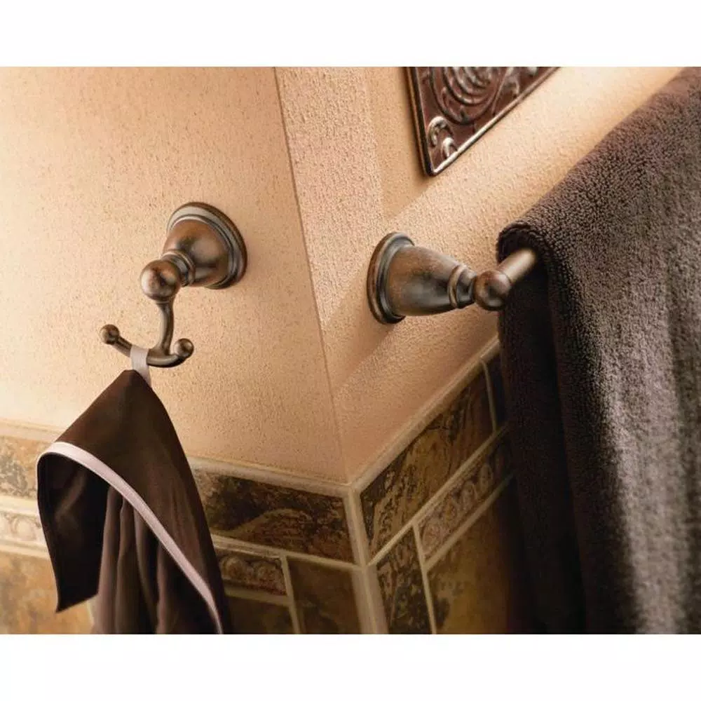 Moen Brantford 18 in. Single Towel Bar, Oil Rubbed Bronze