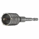 Bosch 4 in. Carbide SDS-Max Rotary Hammer Core Bit for Masonry and Concrete (2-Piece Set) thumbnail 4