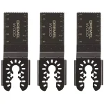 Dremel Multi-Max 1-1/4 in. Universal Wood Flush Cut Oscillating Tool Blades, 3-Pack thumbnail 1