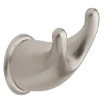Moen Mason Double Robe Hook, Satin Nickel thumbnail 1