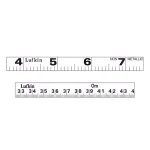 Lufkin 100 ft. Engineers Fiberglass Tape Measure, 13 mm Metric/SAE thumbnail 2
