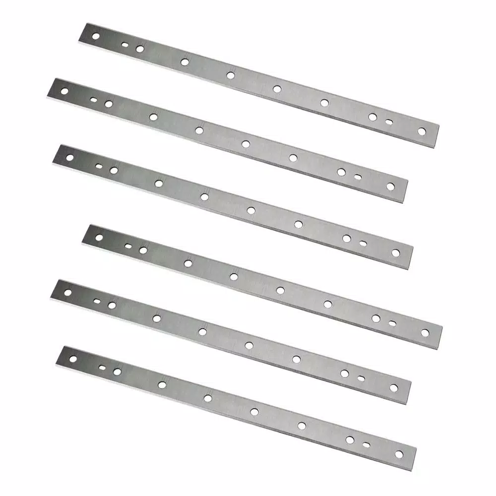 POWERTEC 12.5 in. High-Speed Steel Planer Blades for DeWalt DW7342 (6-Pack)
