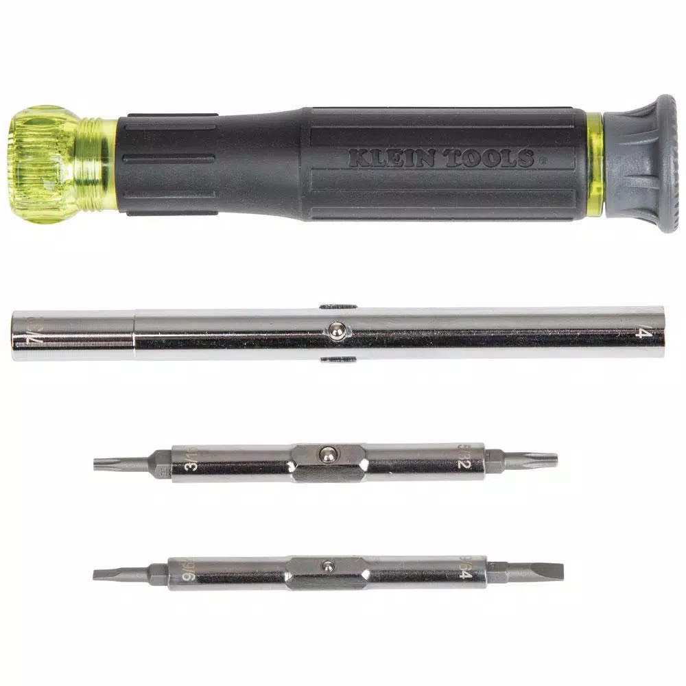Klein Tools 14-in-1 Precision Screwdriver and Nut Driver Multibit Tool