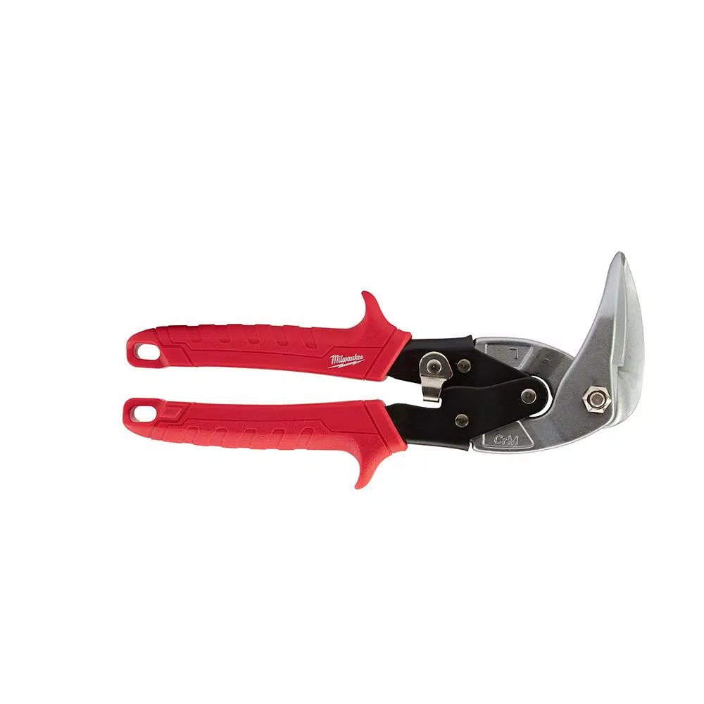 Milwaukee 3-Piece Aviation Snips Set, Left, Right, and Straight Cut Metal Cutters