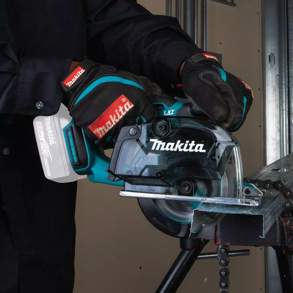 Makita 18V LXT Cordless 5-3/8 in. Metal Cutting Circular Saw - XSC03Z Tool Only
