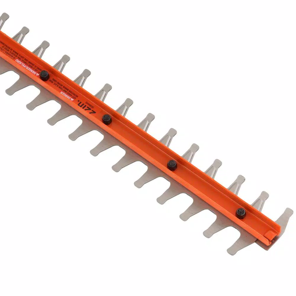 BLACK+DECKER 22 in. 20V MAX Lithium-Ion Cordless Hedge Trimmer, Tool Only (LHT2220B)