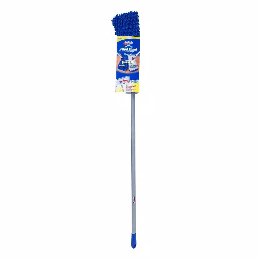 Quickie Flip and Shine Dual Sided Microfiber Hardwood Floor Mop