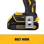 DEWALT 20V MAX ATOMIC Brushless 1/2 in. Compact Hammer Drill Kit with 4.0Ah Battery and Charger thumbnail 4