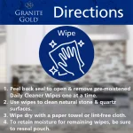 Granite Gold Daily Cleaner Wipes for Natural Stone and Quartz, 24 Count thumbnail 7