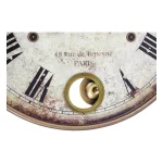 Aspire Home Accents Raleigh Brown Pendulum Wall Clock - Large Italian Provincial Analog Decor thumbnail 4