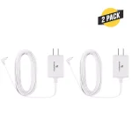 Wasserstein Weatherproof Quick Charge 3.0 Power Adapter for Arlo Pro, Pro 2 & Go (16 ft, 2-Pack, White) thumbnail 1