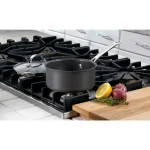Cuisinart Chef's Classic 1 Qt. Hard-Anodized Nonstick Saute Pan with Glass Lid, Black thumbnail 3