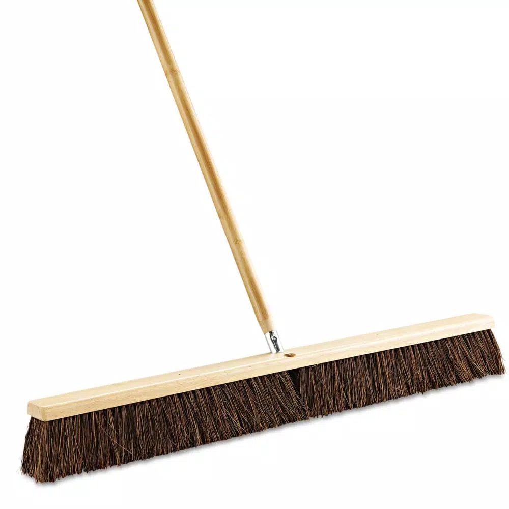 Boardwalk 36 in. Palmyra Bristle Floor Brush Head with Hardwood Block