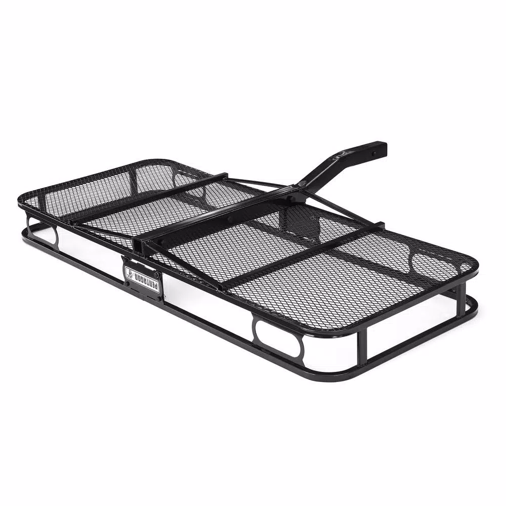 Pentagon Tools 500 lbs. Capacity Trailer Hitch Hauler Rack for SUVs and Trucks