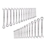 Milwaukee 30-Piece SAE and Metric Ratcheting Combination Wrench Set thumbnail 1