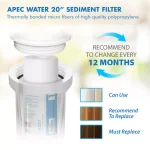 APEC Water Systems APEC 5 Micron High Capacity Sediment Pre-Filter, 20 in. x 2.5 in. Commercial Grade thumbnail 4