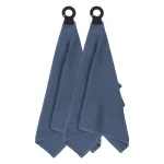 RITZ Hook and Hang Federal Blue Woven Cotton Kitchen Towels, Set of 2 thumbnail 1