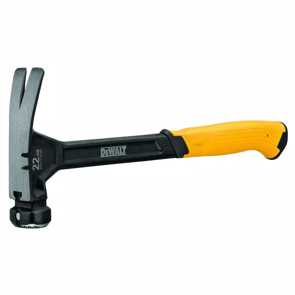 DEWALT 22 oz. Steel Rip Claw Hammer with Tri-Pull Technology