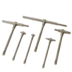 Stark 6-Piece Telescoping Gauge Set, 5/16 in. to 6 in. Precision T-Bore Hole Caliper thumbnail 1