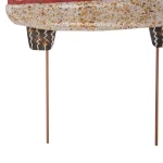 Glitzhome 31.89 in. Rusty Metal Christmas Truck Yard Stake and Wall Decor thumbnail 7