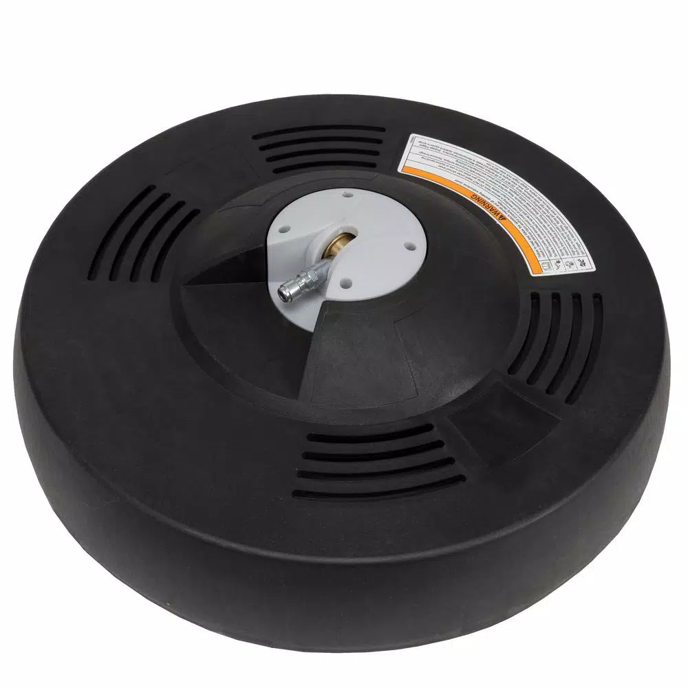 Forney 16 in. Outflow Surface Cleaner, Stainless Steel Pressure Washer Attachment