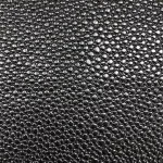Unbranded Large 48x48 Square Black Faux Shagreen Modern Accent Mirror with Hooks thumbnail 3