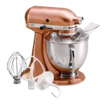 KitchenAid KSM152PSCP Custom Metallic 5 Qt. 10-Speed Stand Mixer - Satin Copper thumbnail 3