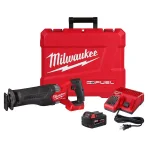 Milwaukee M18 FUEL 18V Brushless Reciprocating Saw Kit with 5.0 Ah Battery, Charger, and Case thumbnail 1
