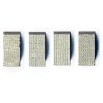Olson Saw Cool Block Band Saw Blade Guide Blocks, 1/2 in. x 1/2 in. x 3/4 in., Pack of 4 thumbnail 2