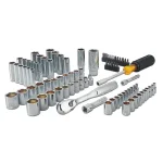 DEWALT DWMT81531 84-Piece Mechanics Tool Set with 72-Tooth Ratchets and Blow Molded Case thumbnail 2