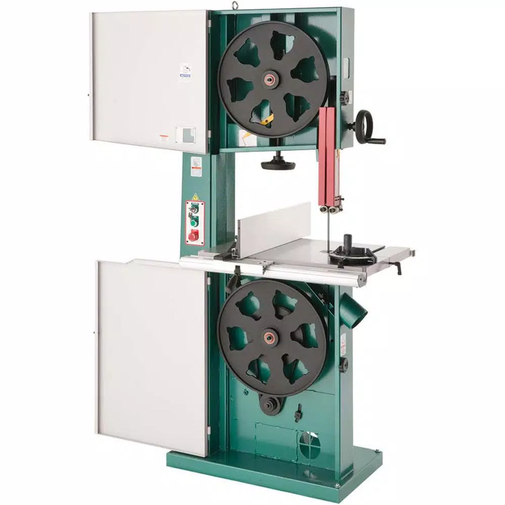 Grizzly Industrial Grizzly Extreme Series 19" 3 HP Vertical Band Saw with Cast-Iron Wheels