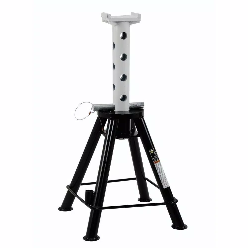 Omega 32105B 10-Ton Heavy Duty Pin Style Jack Stands, Pair