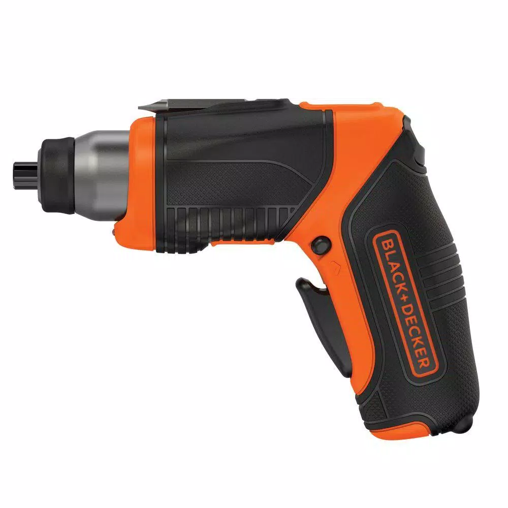 BLACK+DECKER 4V MAX Lithium-Ion Cordless Pivoting Screwdriver Kit with USB Charger and Accessories