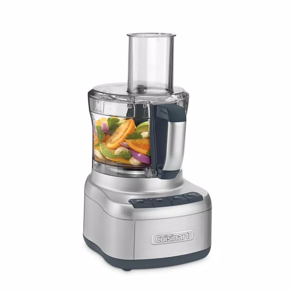 Cuisinart Elemental 8-Cup Food Processor, 350-Watt, Silver