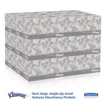 Kleenex Premium Pop-Up Cloth-Like Hand Towels, 9 x 10.5 in, 120 per Box, 18 Boxes per Carton thumbnail 4