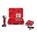Milwaukee M18 18V Cordless Cable Stripper Kit for Al THHN/XHHW Wire, 11 Bushings, Battery & Charger Included thumbnail 1